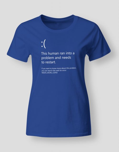 Blue screen