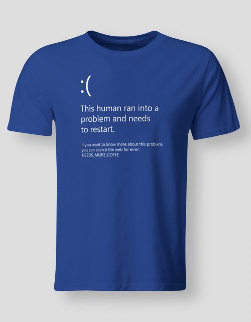 Blue screen