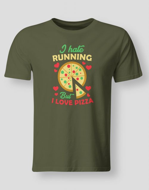 Hate running love pizza