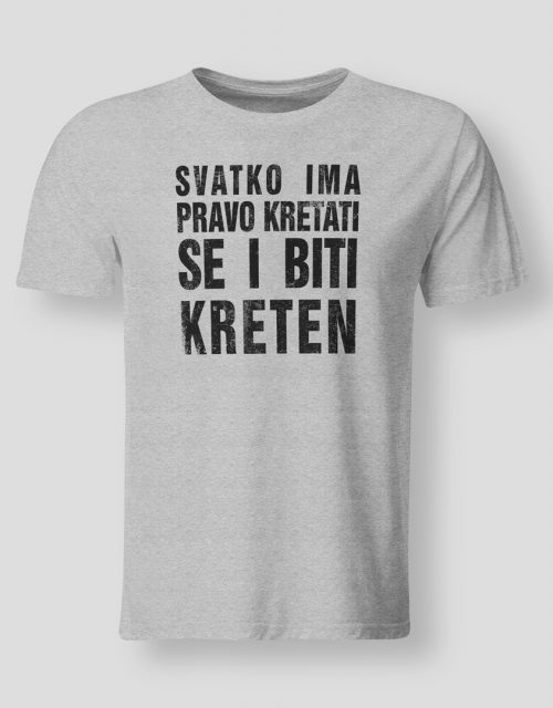 Svatko ima pravo kretati se...
