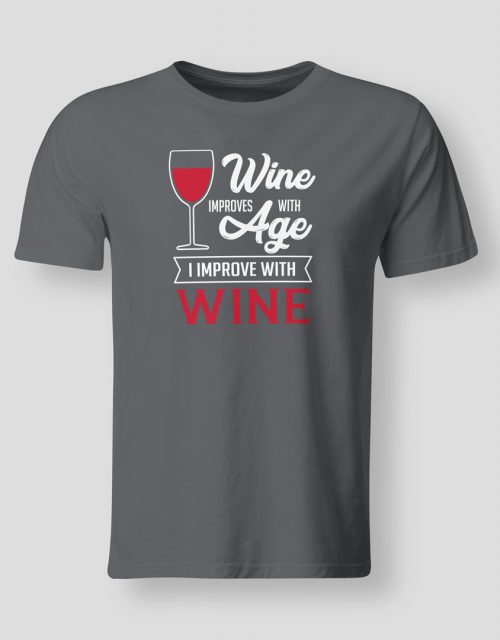 Wine improves