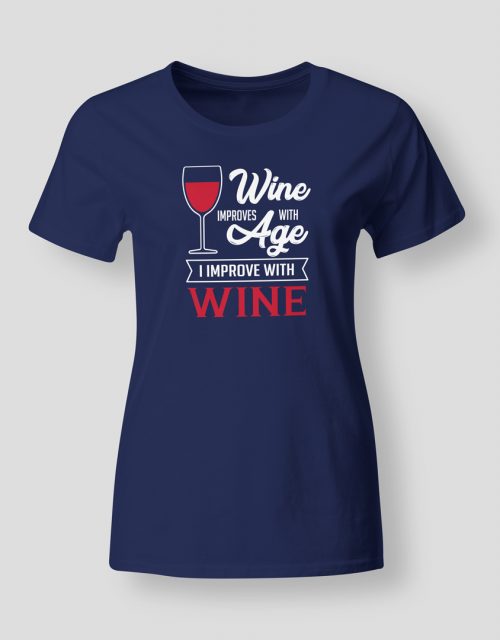Wine improves