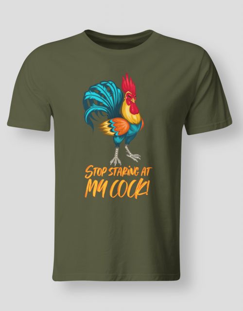 Stop staring at my cock!