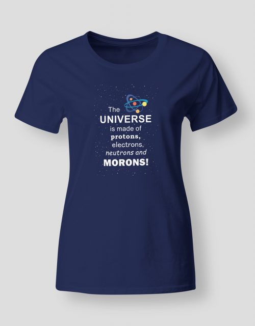 The universe is made of...