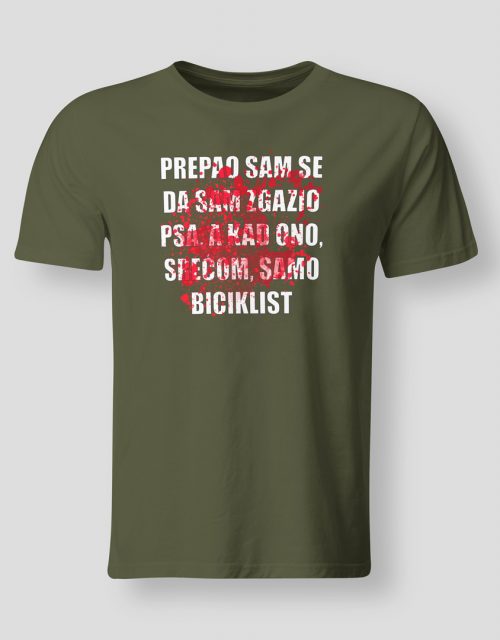 Zgaženi biciklist