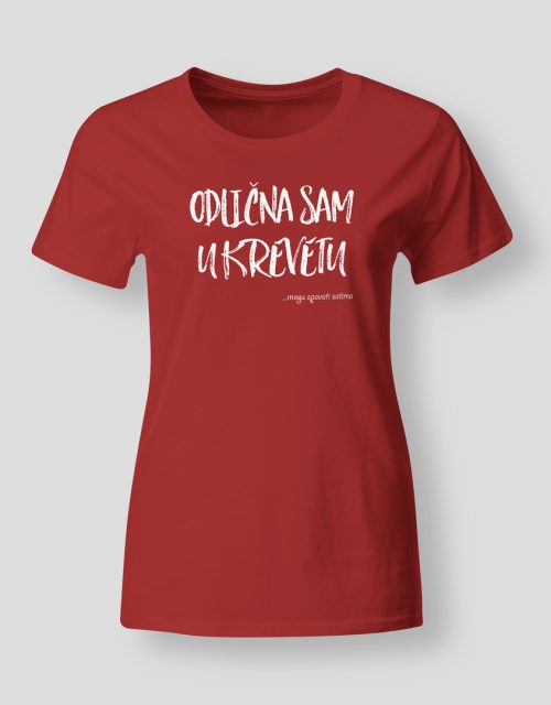 Odlična sam u krevetu