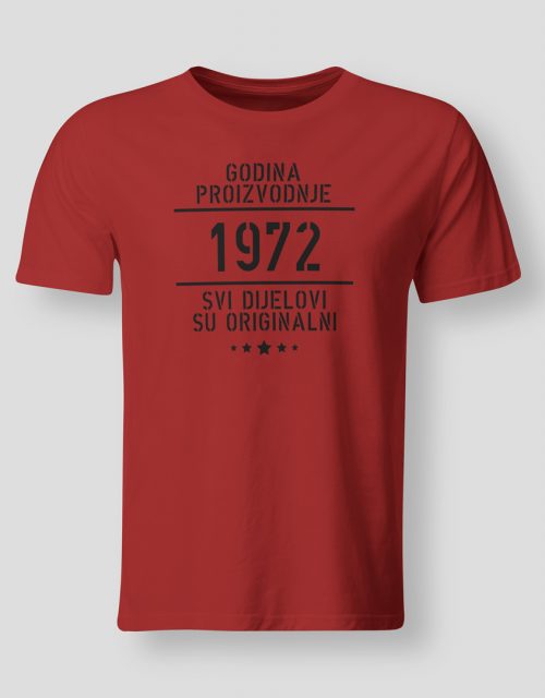 Godina proizvodnje - svi dijelovi originalni