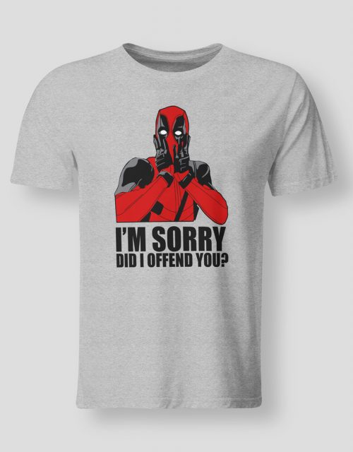 I'm sorry did I offend you?