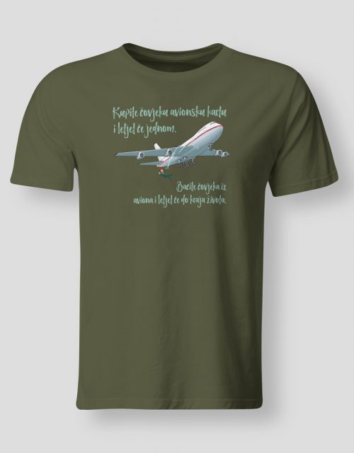 Kupite čovjeku avionsku kartu...