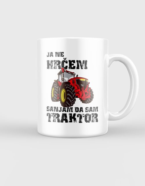 Ja ne hrčem sanjam da sam traktor
