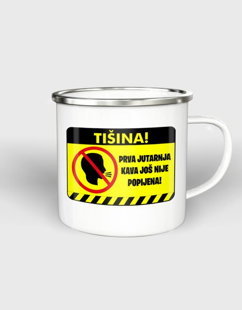 Tišina! Prva jutarnja kava još nije popijena!